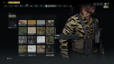 Tiger Stripe Camouflage Pattern At Ghost Recon Breakpoint Nexus Mods