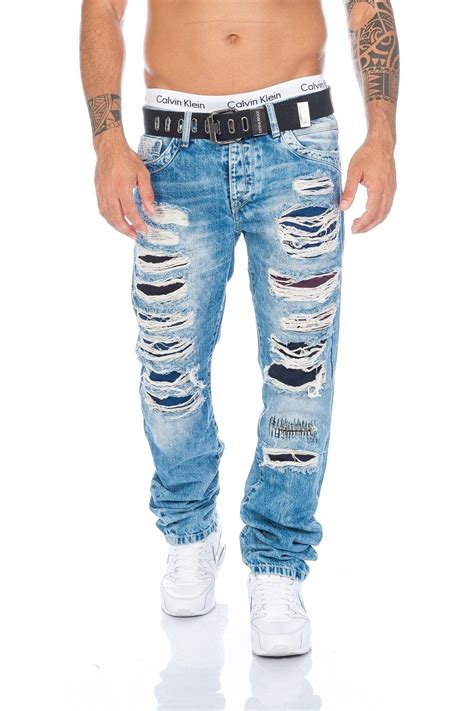 Herren Jeanshosen Cipo Baxx Herren Jeans Hosen Besonders Extravagant