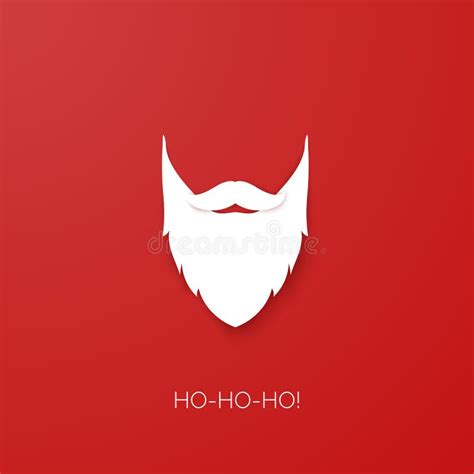 Santa Beard Silhouette Stock Illustrations – 2,224 Santa Beard ...