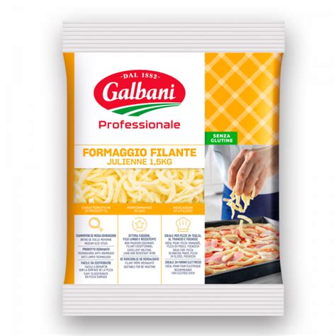 Galbani Professionale Filante Julienne Kg Lactalis Foodservice Iberia