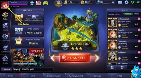 Cara Mengetahui Id Mobile Legends Dan Cara Isi Diamond Mobile Legends