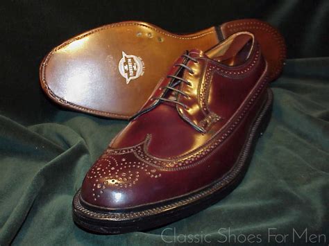 New Florsheim Imperial Shell Cordovan Full Brogue Circa E