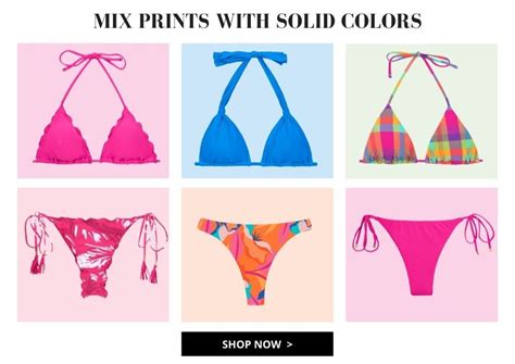 Brazilian Bikini Shop Mix And Match Make Your Own Bikini Milled