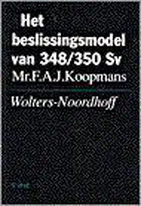 Beslissingsmodel Van Art Sv Koopmans Boeken