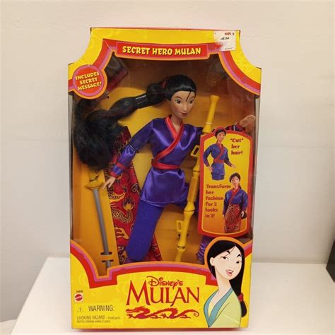 Vintage Disney Mulan Barbie Doll 1997 Mattel