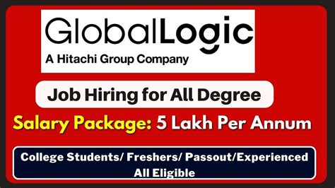 Global Logic Recruitment Global Logic Associate Analyst Hiring