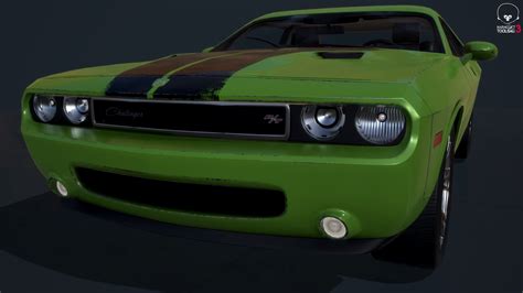 Artstation Dodge Challenger 2009