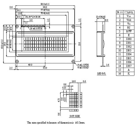 WH2004A-YYH-JTE# - Winstar alphanumeric LCD display - Unisystem ...