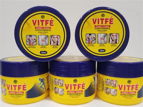 Vitfe – Pain Relief Cream (back pain, headaches, joints, and more) – FPC