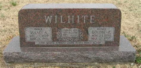 Isaac Anderson Wilhite M Morial Find A Grave