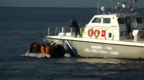 Outrage After Greek Coastguard Filmed Attacking Refugee Boat