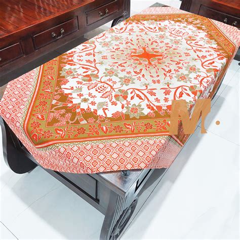 Jual RADEN AYU Taplak Meja Batik Orange Oren Shopee Persija Jingga