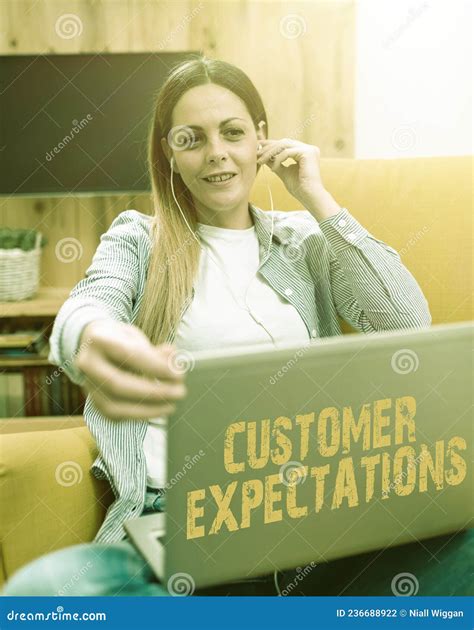 Handwriting Text Customer Expectations Concept Meaning Benefits A