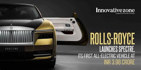 Rolls Royce Launches Spectre Its First All Electric Vehicle At INR 3