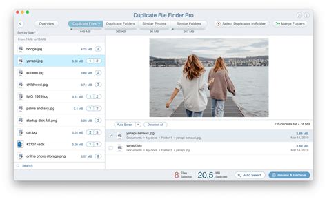Duplicate File Finder for Mac - Free Download