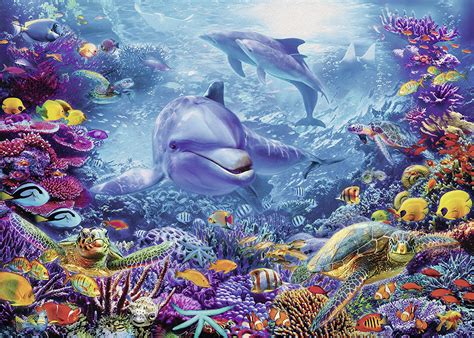 Puzzle Magnifique Monde Sous Marin Ravensburger Pi Ces