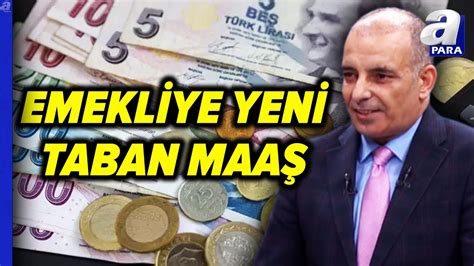 Emekliye Yeni Taban Maaş Emekli Maaşı Artış Oranları Belli Oldu Faruk