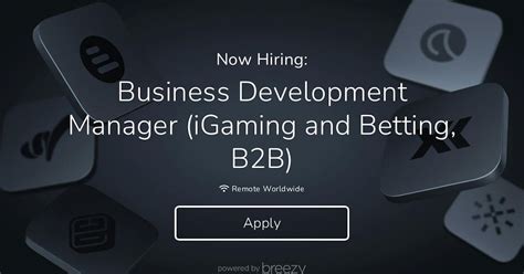 Business Development Manager Igaming And Betting B2b At Quadcode