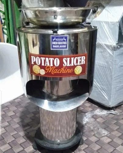 Chips Making Machine Semi Automatic Potato Slicer Machine