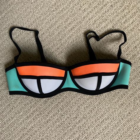 Triangl Bikini Top Original Neoprene Material Depop