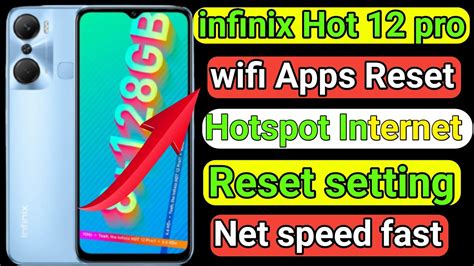 Infinix Hot Pro Wifi Hotspot Internet How To Reset Wifi Internet In Infinix Hot Pro