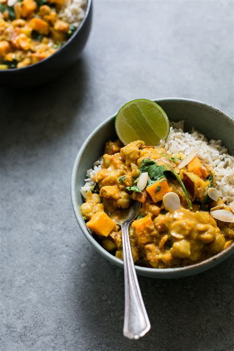 Sweet Potato Chickpea Spinach Curry From Oh She Glows Every Day