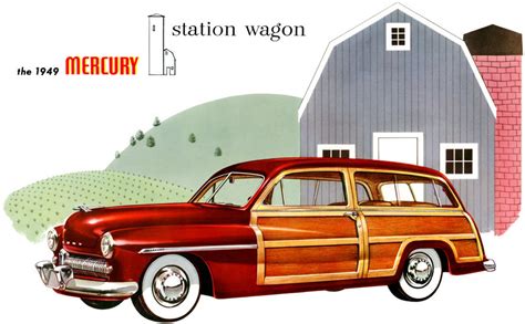 MotorCities Remembering The Famous Ford Mercury Woody Wagons 1928