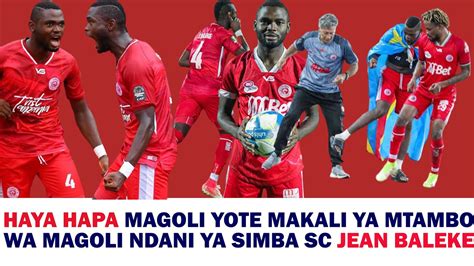 Haya Hapa Magoli Yote Makali Ya Baleke Simba Sc Ni Muuaji Kweli Kweli