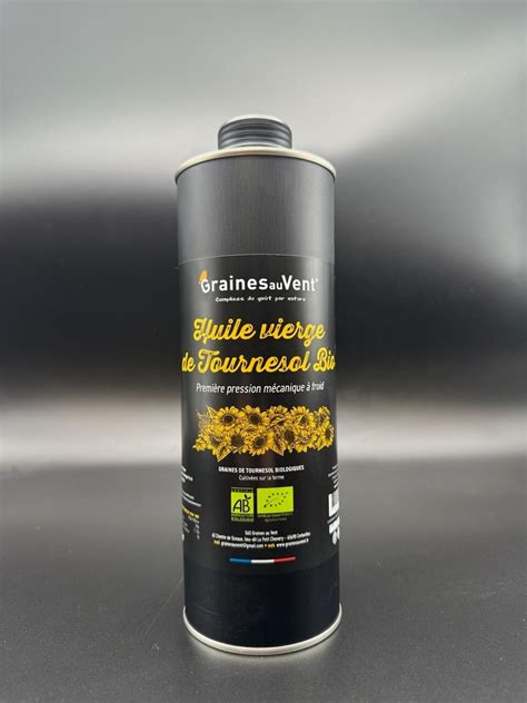 Huile De Tournesol Bio 75cl