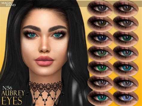 MagicHand S Aubrey Eyes N56 Eye Color Eyes Sims