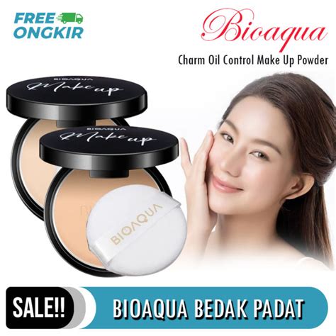 Bioaqua Make Up Powder Bedak Padat Pengontrol Minyak Dan Tahan Lama