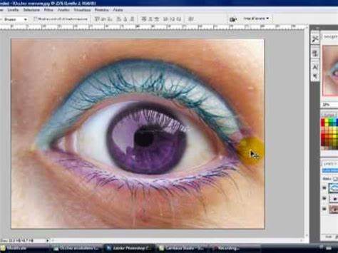 Photoshop Tutorial Truccare Cambiare Colore Degli Occhi Youtube