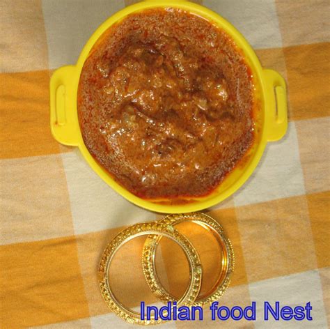 Indian Food Nest: Simple South Indian Mutton Gravy Recipe / Aattu Kari Kuzhambu Recipe