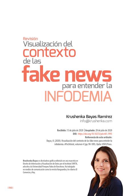 Visualizaci N Del Contexto De Las Fake News Para Entender La Infodemia