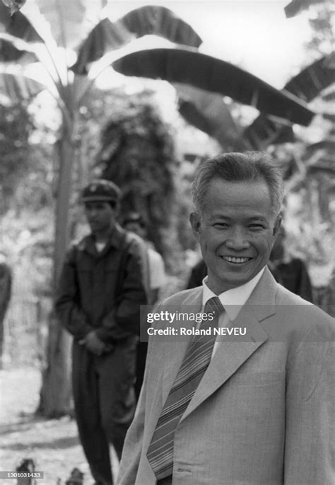 Khieu Samphan Président du gouvernement Khmer rouge en Mai 1983. News ...