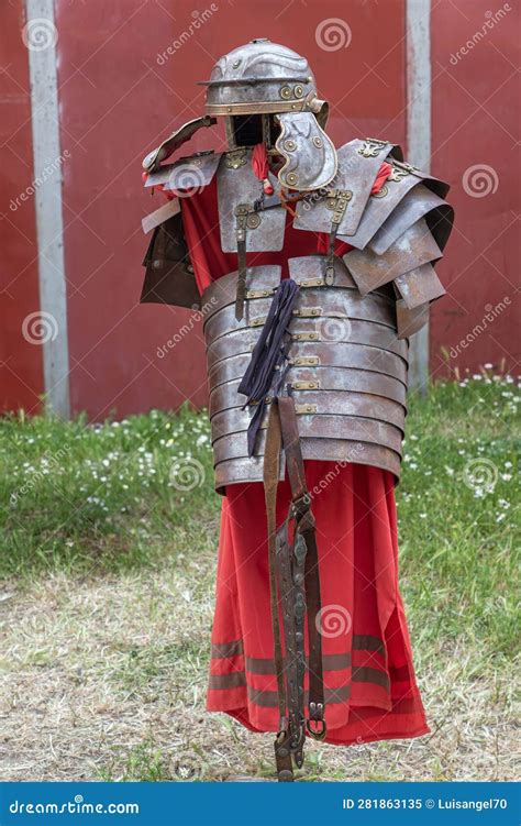 Armor Tunic And Belt Of Soldier From Ancient Roman Empire Lorica