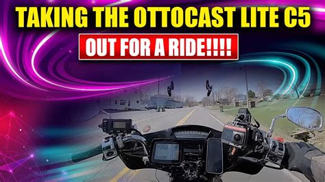 Testing The OttoCast Lite C5 Motorcycle Carplay Unit On A Quick