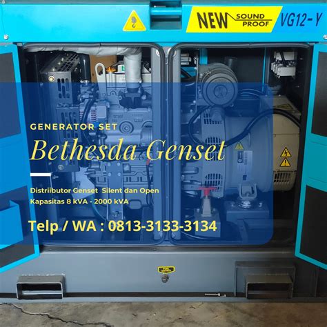 Jual Genset Yanmar Perkins Kva Silent Type Stamford Shopee Indonesia