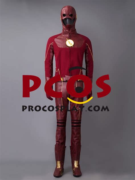 Tv Series The Flash Season 2 Barry Allen Cosplay Costume For Sale Best Profession Cosplay