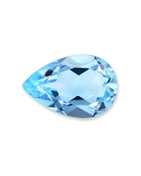 16x12mm Pear Sky Blue Topaz Aaa