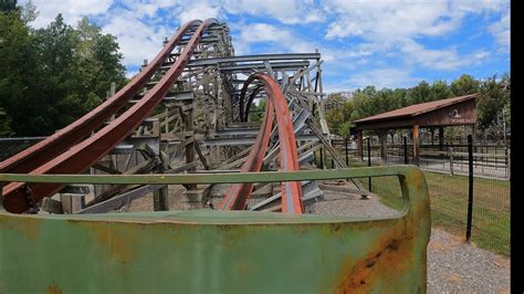 Twisted Timbers Insane Rmc Roller Coaster 4k Pov Kings Dominion