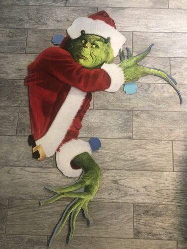 Jim Carrey The Grinch Life Size Cardboard Display 2000 49 X32 Rare 3761788781