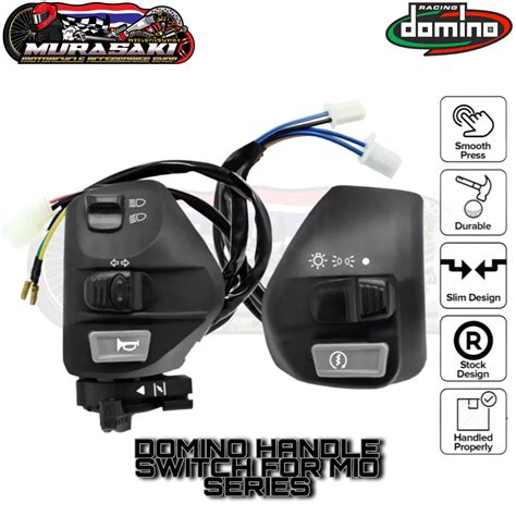 DOMINO HANDLE SWITCH YAMAHA MIO SPORTY SOULTY MIO I 125 MIO SOUL