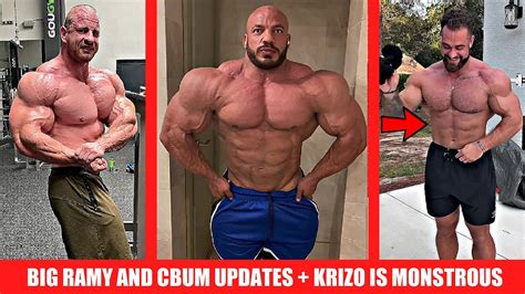 Major Big Ramy Update Chris Bumstead Physique Reveal Michal Krizo