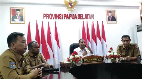 Pemprov Papua Selatan Umumkan Pergub Pendelegasian Kewenangan Bidang