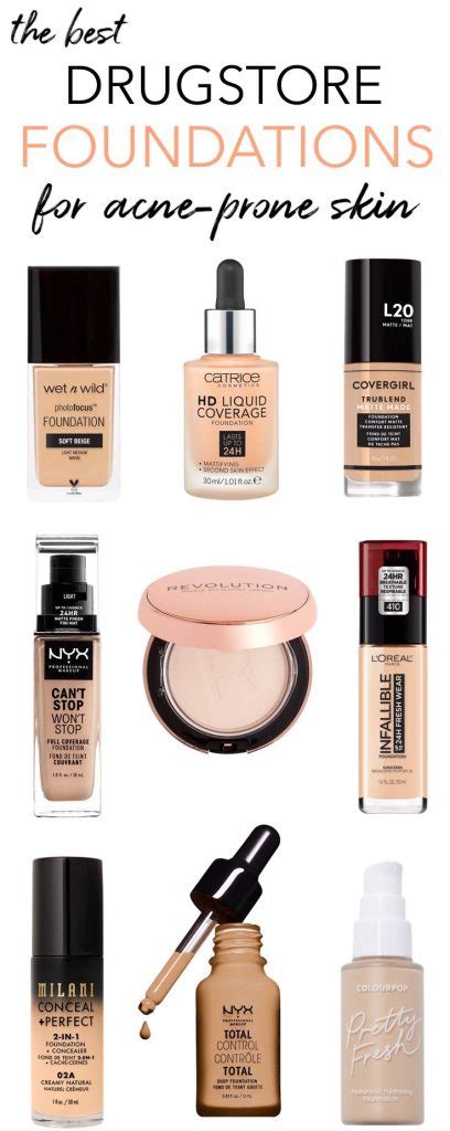 Best Foundation For Oily Skin Full Coverage Drugstore Vastonline