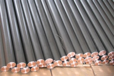 Titanium Clad Cu Bar Rod Titanium Copper Clad Bar Or Rod Titanium Clad