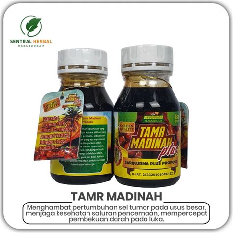 Jual Sari Kurma Tamr Madinah Plus Propolis Isi Gr Shopee Indonesia