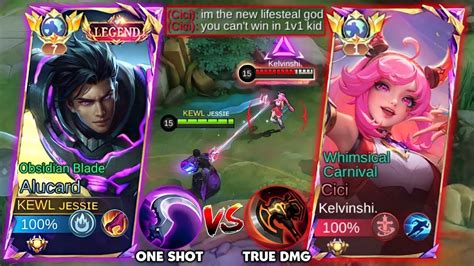 GLOBAL ALUCARD VS NEW HERO CiCi TRASHTALKER The New God Of Lifesteal