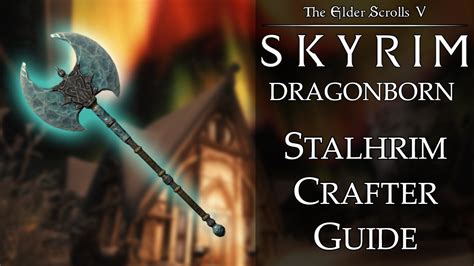 Skyrim Dlc Dragonborn Stalhrim Crafter Achievement Guide Youtube